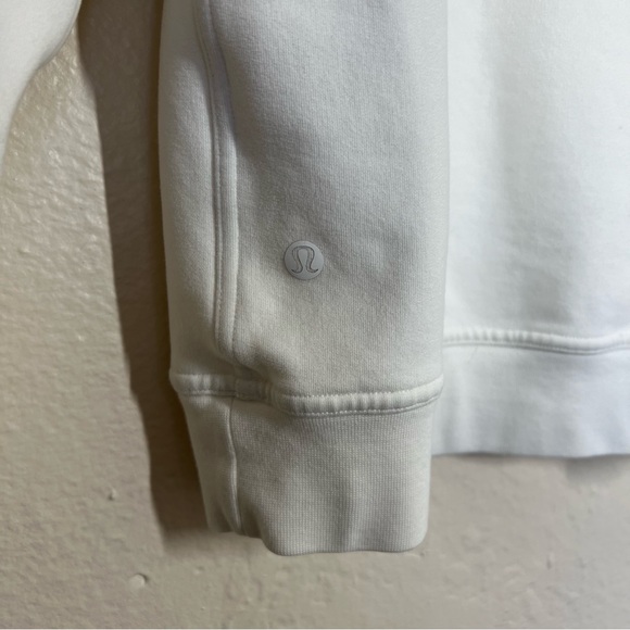 Lululemon White Fleece All Yours Hoodie - Picture 12 of 13